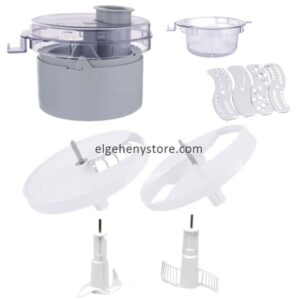 طقم اكسسوارات لمحضرات الطعام براون – متوافق مع موديلات K600، K700، FX3030، Multiquick Combimax 3 و5